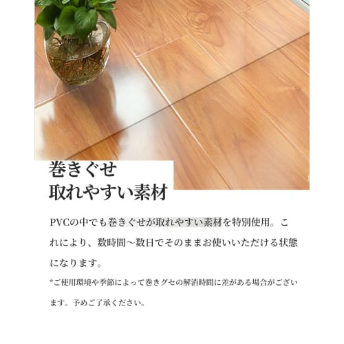 Transparent Kitchen Mat, Cuttable, Wipeable, Protects Floors, Prevents Scratches and Stains, Non-Slip, No Washing Required (45x90cm)