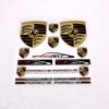 Car Emblems Metal Creative Stickers Waterproof Dirt-proof Sticker For Porsche 911 Cayenne Carrera 928 Panamera Boxster Macan 918