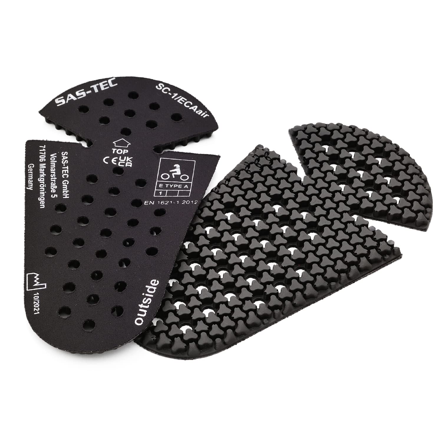 

Защита для мотоцикла Daytona 32502 SAS-TEC, локоть, тройной изгиб, тонкая, CE уровень 1, мгновенное затвердевание, L чёрный