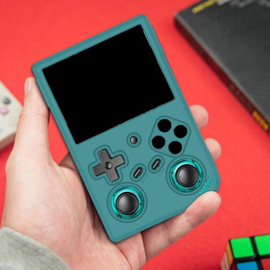 Game Console Protective Case for ANBERNIC RG 35XX Pro Shockproof Handheld Game Machine Protector Silicone Cover Skin Shell Game Accessories