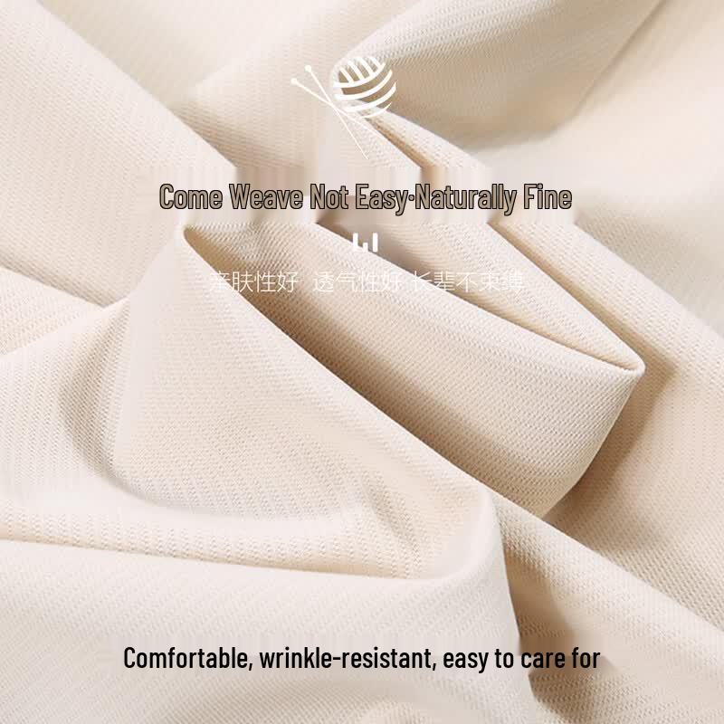 Women's Mid-Aged Summer Straight-Leg Casual Pants