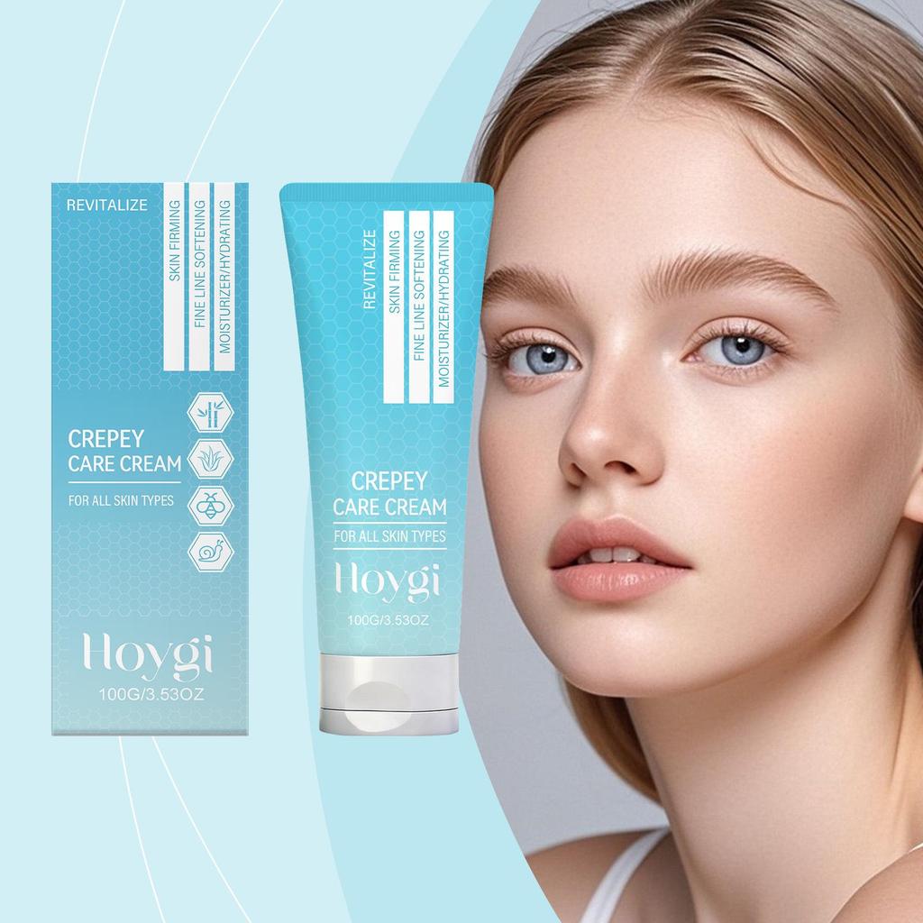 HOYGI Moisturizing Face Cream for Tender Skin: Softens, Locks in Moisture, Brightens, and Evens Skin Tone.