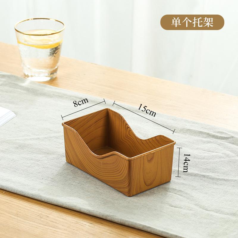 Plastic Square Tray Plate Multifunctional Design Grain Dried Fruit Cake Coaster Plate Kitchen Decorative Plate House Tableware