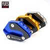 For Yamaha MT-09 2014 2015 2015 2017 2018   Motorcycle Accessories Auminum Side Stand Enlarger Plate With Logo MT09