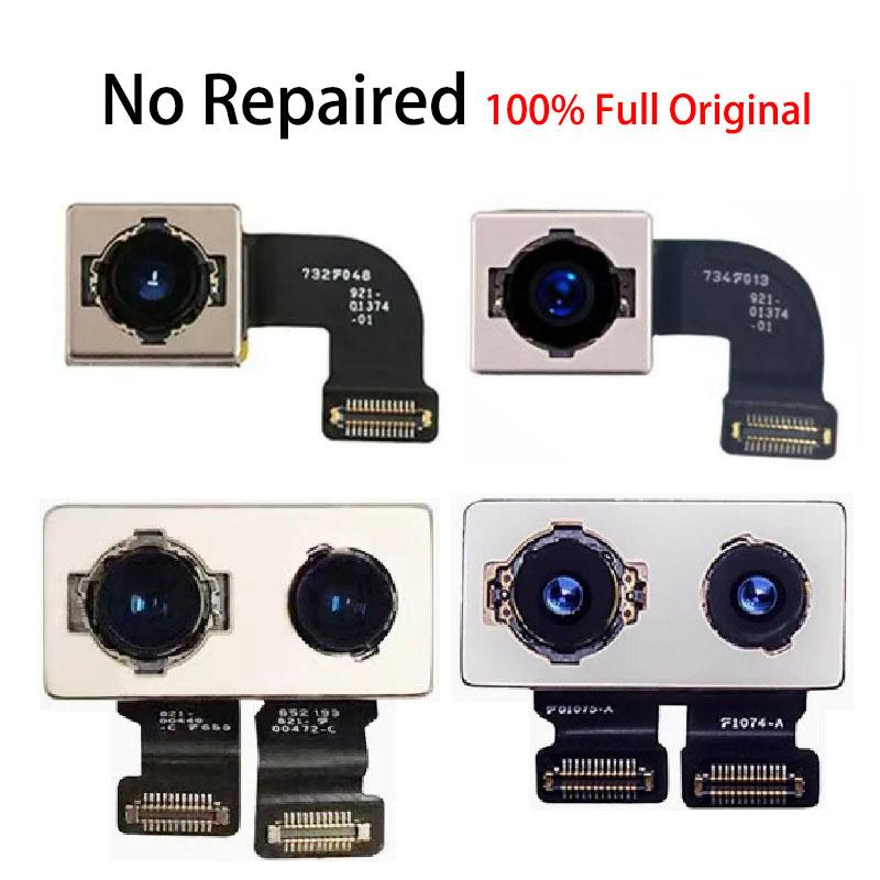 Original No Repaired Back Rear Main Camera Flash Module Sensor Flex Cable For iPhone X XR XS 6 6S 7 8 Plus 11 12 Pro MAX Mini