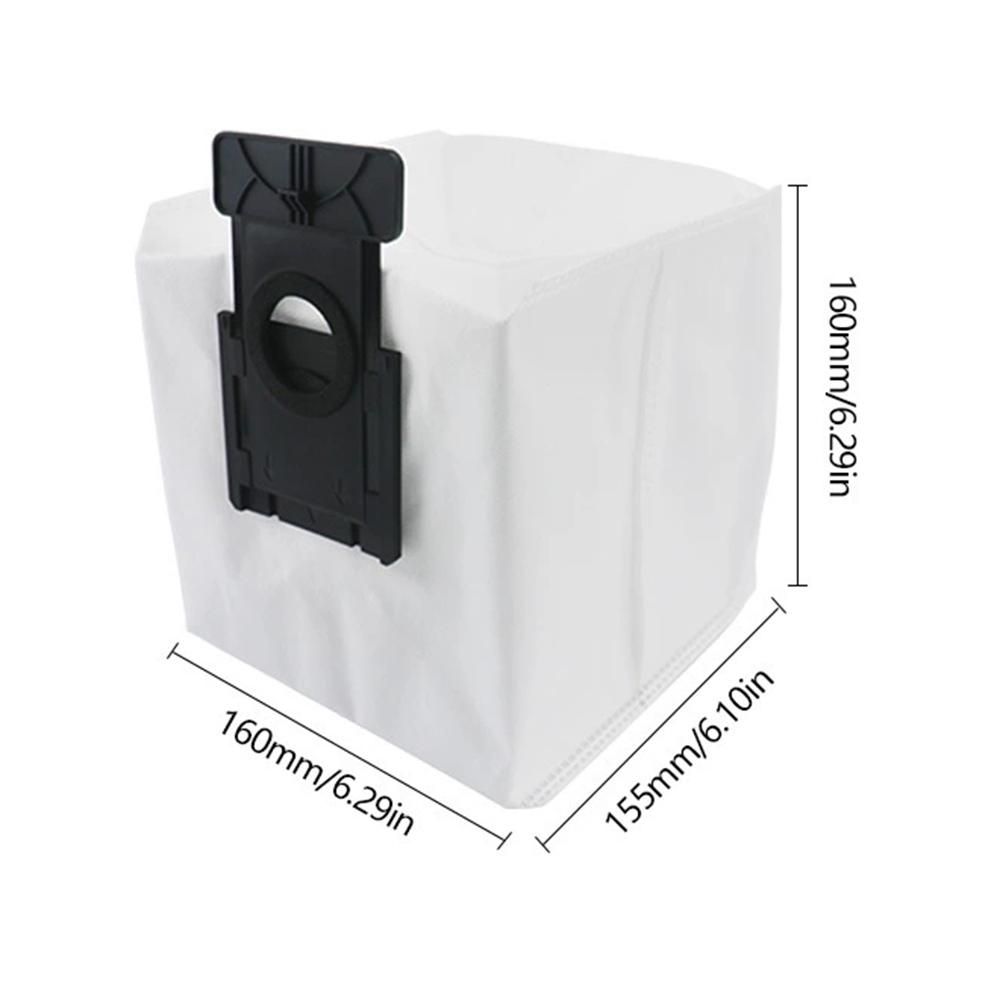 For 360 Robot Vacuum Cleaner S8 Plus/S8 Dust Bag Replacement Non Woven Fabric Dust Collection Bag, Black Board
