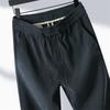 Men's Fall Corduroy Casual Pants, Warm Outdoor Loose-Fit Long Pants, Fall/Winter Straight-Leg Pants