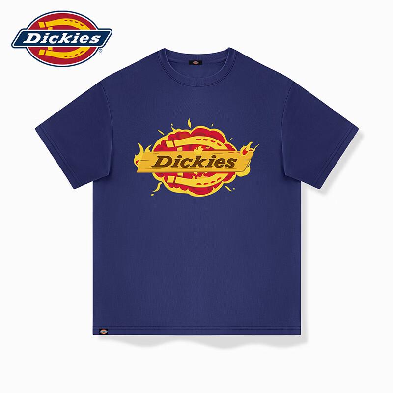 Dickies Men's Loose Fit Pure Cotton Short Sleeve T-Shirt