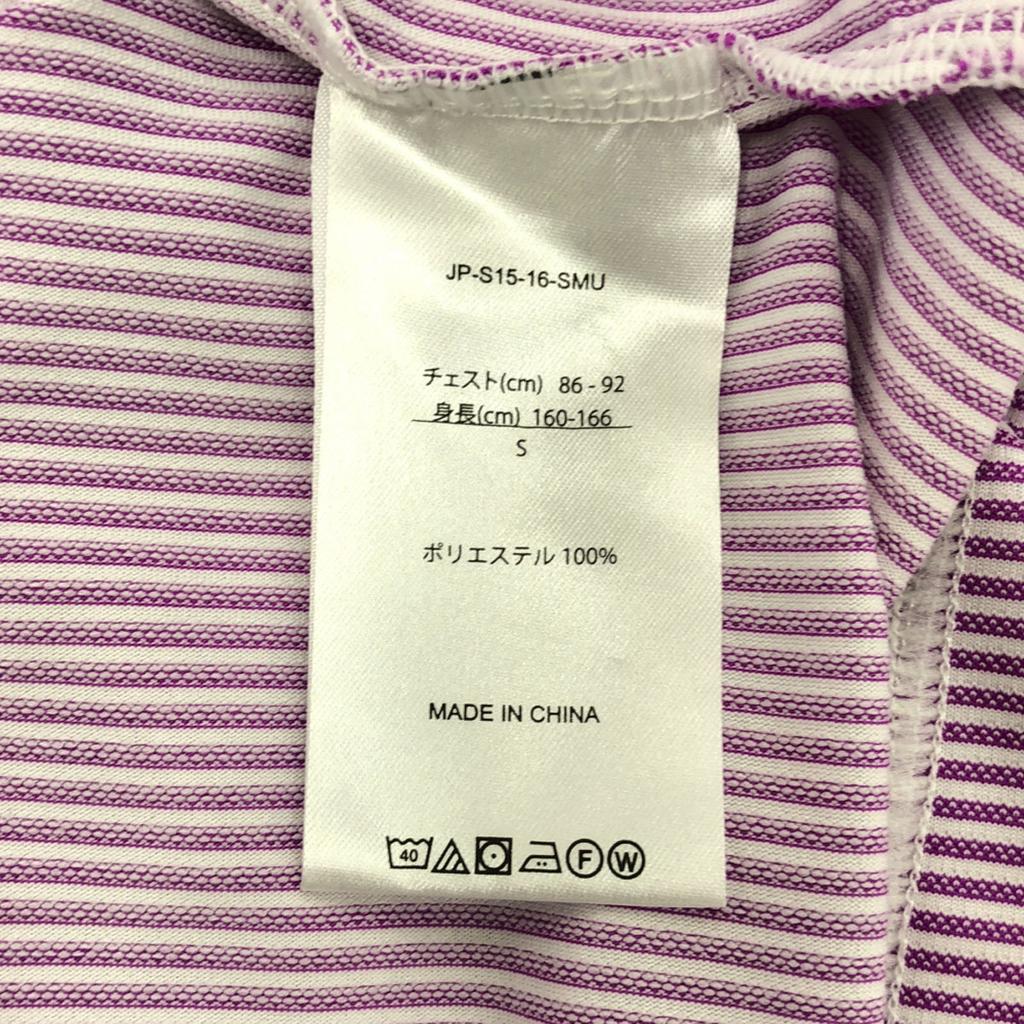 FootJoy Stripe Pattern Logo Embroidery golf Short sleeve Polo shirt S Men's Used