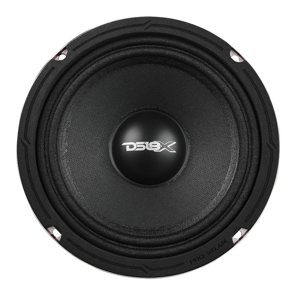 DS18 PRO-X6.4M Loudspeaker - 6.5", Mid-Range, Red Aluminum Bullet, 500W Max, RMS, 4 Ohms