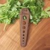 Holz-Gemüseblattentferner Effizientes Werkzeug zum Entfernen von Blattgemüse Ergonomischer Griff Gadget Küchenzubehör