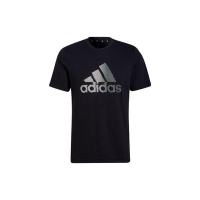 Big Logo Round Neck Casual Sports Short Sleeve Quick Dry Breathable T-Shirt Men T-Shirts Black HF7212