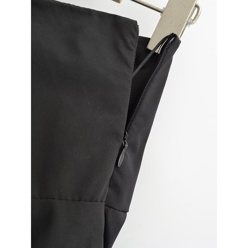 Kaslead New Arrival Women's Fashion Style Stylish Simple and Versatile Lantern Mini Skirt 4661422