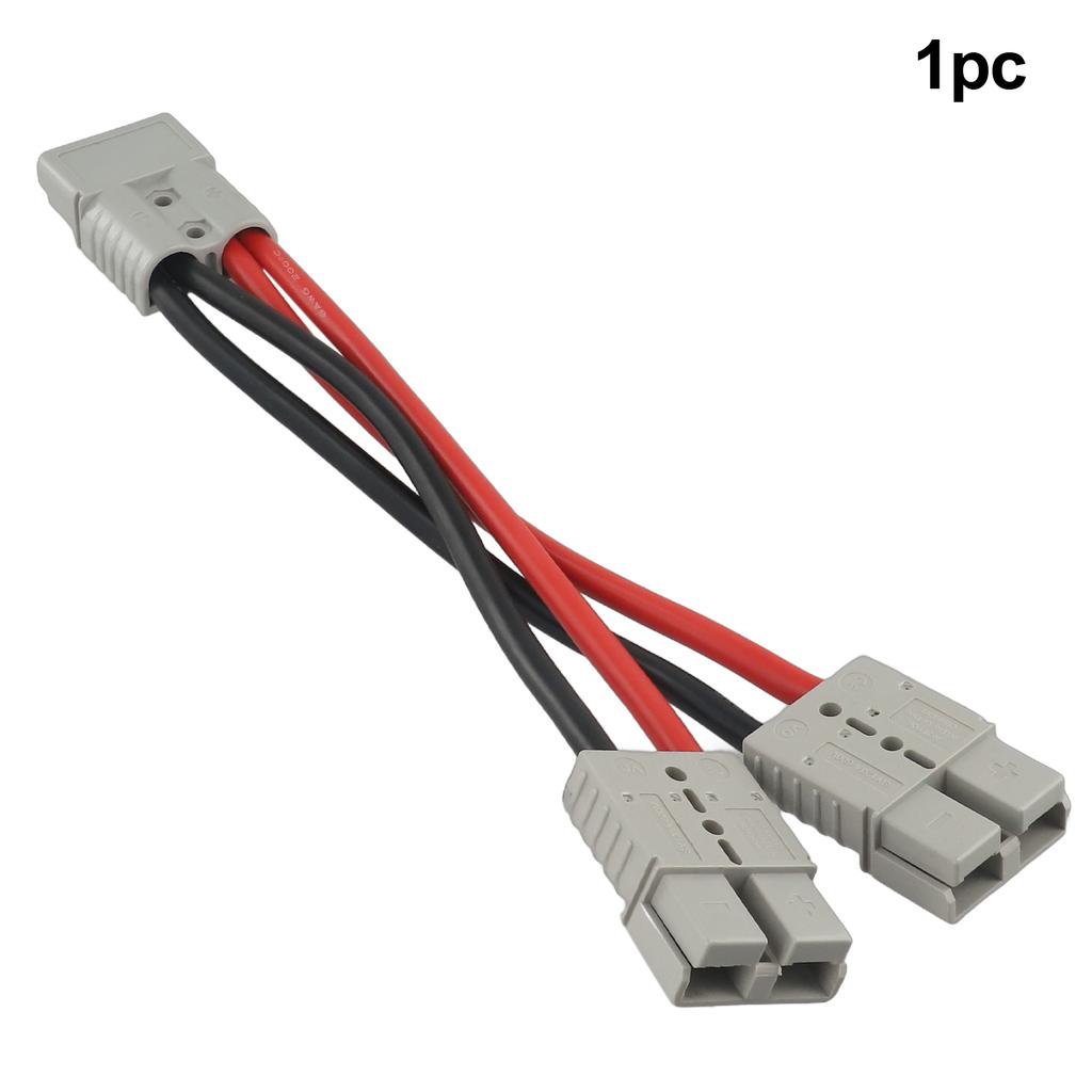 120A Polarity Protected Dual Y Adapter with 6AWG Cable for Safe High-Current Connections In RVs Boats and Buses