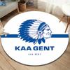 K.A.A. Gent Round Area Rug,Carpet Rug for Living Room Bedroom Sofa Playroom Decor,Non-slip Floor Mat