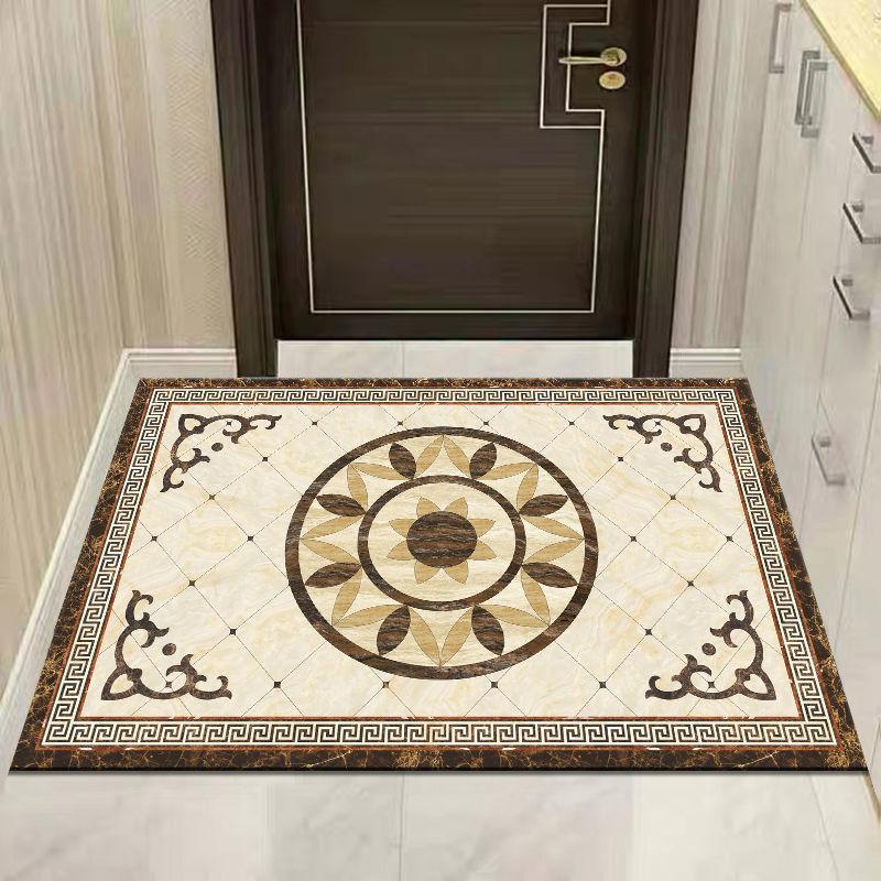 New Chinese Style Entrance Carpet  Living Room Carpet Corridor Floor Mat Household Anti Slip Can Be Cut