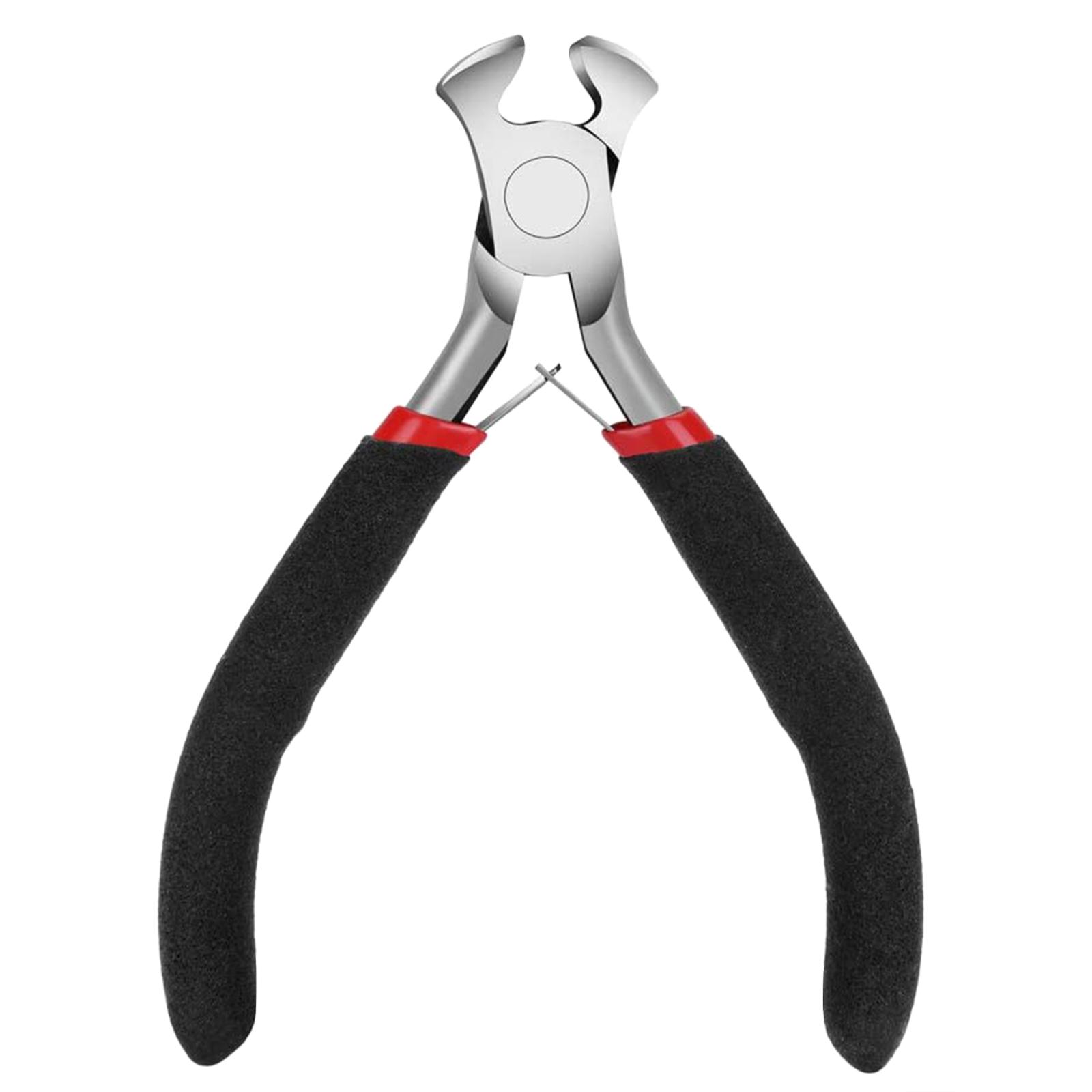End Cutting Pliers Carpenters Pincers Nail Puller Nail Remover Tool 4.5 Mini Pliers for DIY Jewelry Making 1