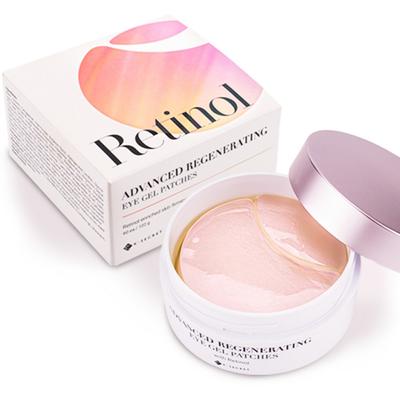 K Secret Retinol Eye Patch (Wrinkle Patch) Wrinkles Under the Eyes, Wrinkles Between the Eyebrows, Lifting, Freckle Management, 60 Sheets, 1 Piece