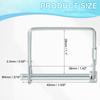 PATIKIL Trailer Coupler Pin 3/16x1-5/8" 8 Square Wires Lock Pin Shaft Lock Pin Safety