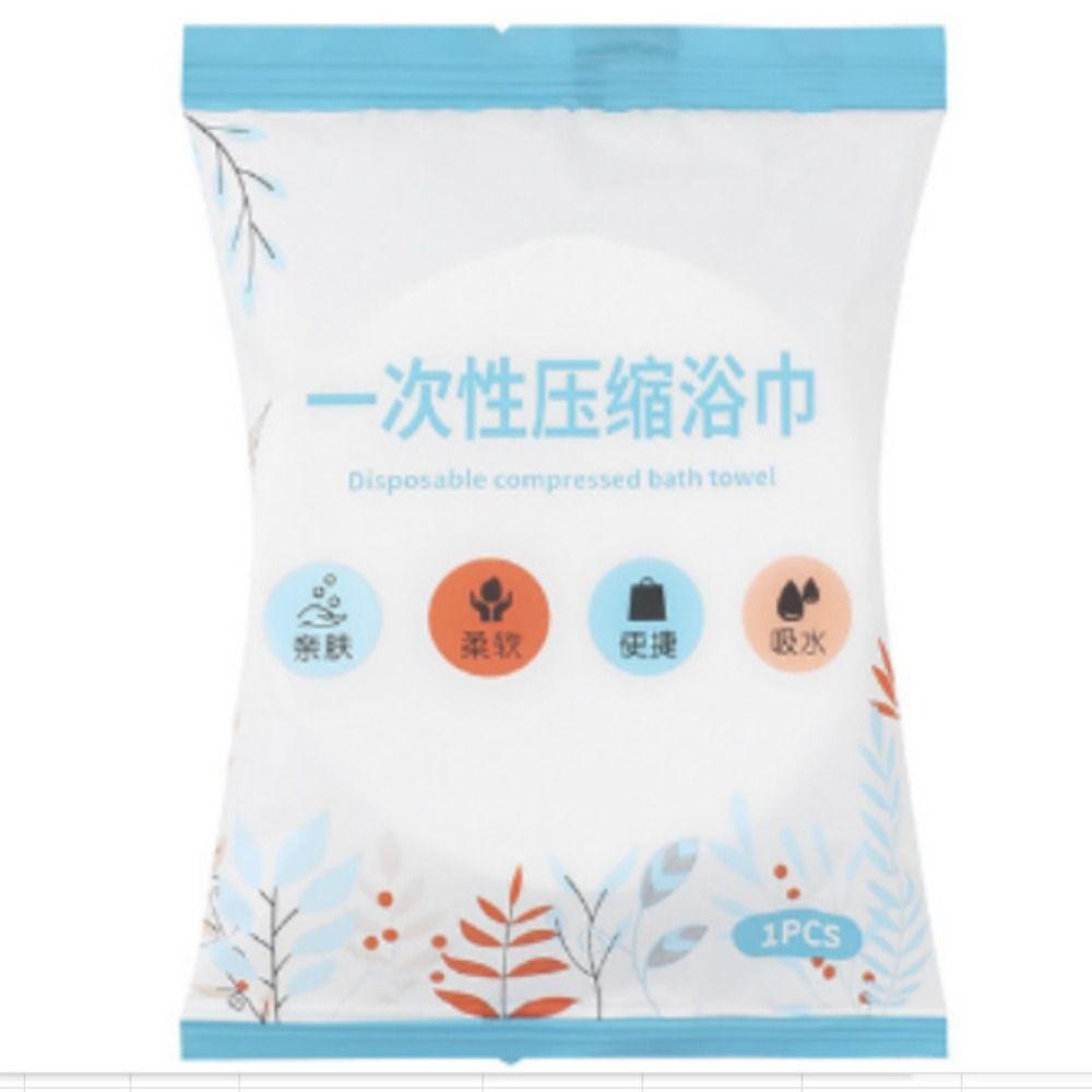 70x140cm Non-woven Disposable Compressed Bath Towel Thickened Enlarged Quick-Drying Towel  Hotel