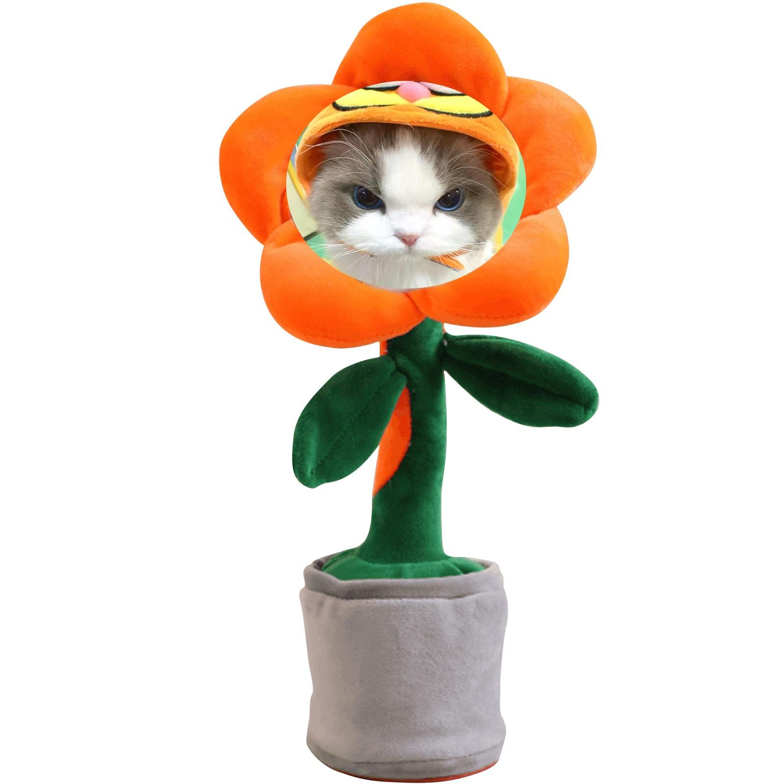 

Персонализированные поющие и танцующие игрушки-подсолнухи One Size шафрановый