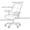 1 Set Office Chair Covers ElasticGaming Chair Covers Lift Removable Computer Armchair Slipcover Rotating funda silla escritorio