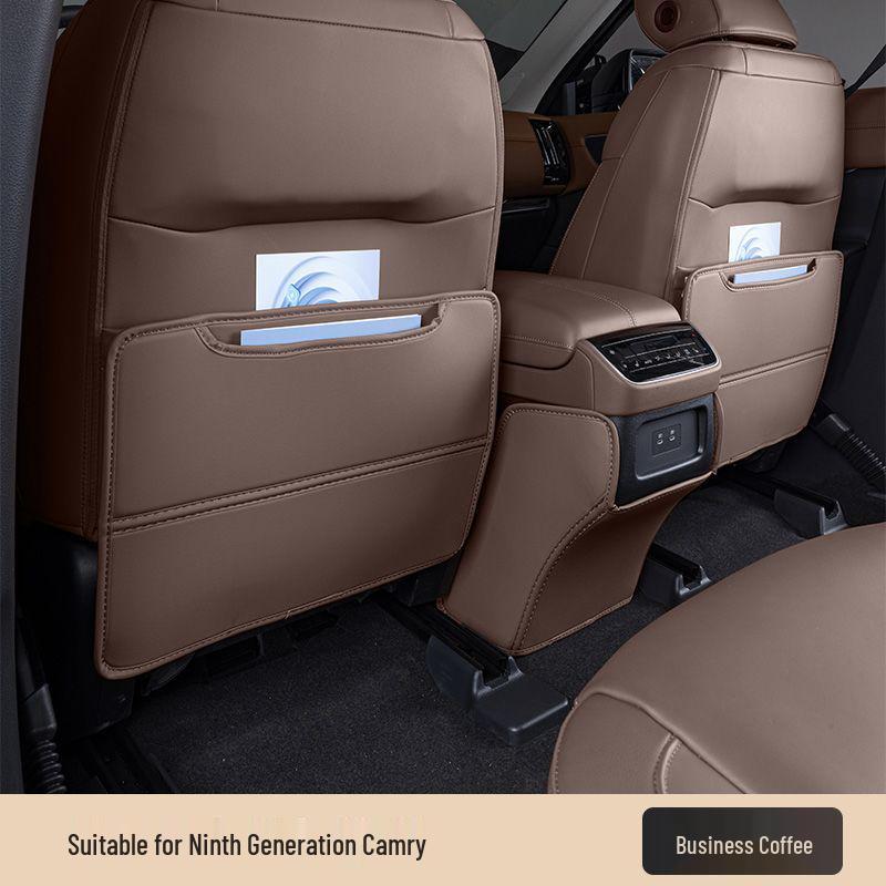 9th Gen Camry Rear Seat Kick Mats - Interior Car Accessories for Back Seat Protection
