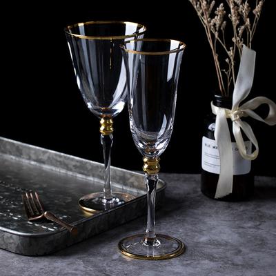 2 ks PhnomCrystal Glass Pohár na šampanské Poháre na červené víno, pohár na víno Modelová izba Súprava na víno Jemná dekorácia Ornament na jedálenský stôl