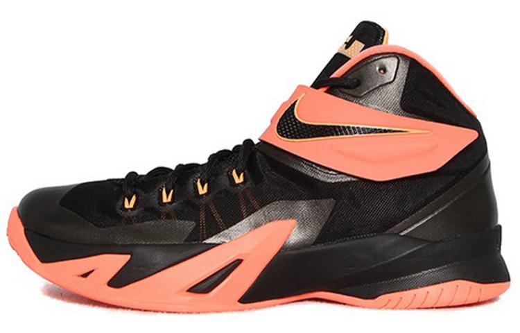 

Nike LeBron Soldier 8 Black Orange 653642-088 43