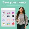 Replacement Lid for Owala Freesip – One-Button, Leakproof, BPA-Free Cap Compatible with Black Owala 16oz/24oz/32oz/40oz