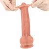 Liquid Silicone Exposed Glans Can Be Used To Push The Foreskin Head Fake Soft Penis for Fun Sex with Fake Penis Female Masturbation Device Orgasm