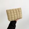 Women Soft Cosmetic Bag Zipper Portable Makeup Storage Clutch Bags Simple Girl Lipstick Toiletry Organizer Small