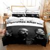 Cigarettes After Sex Dream Pop Minimal Text Duvet Cover Set 3PCS Bedding With 2 Pillowcases Indie Slowcore Music Fans Decor