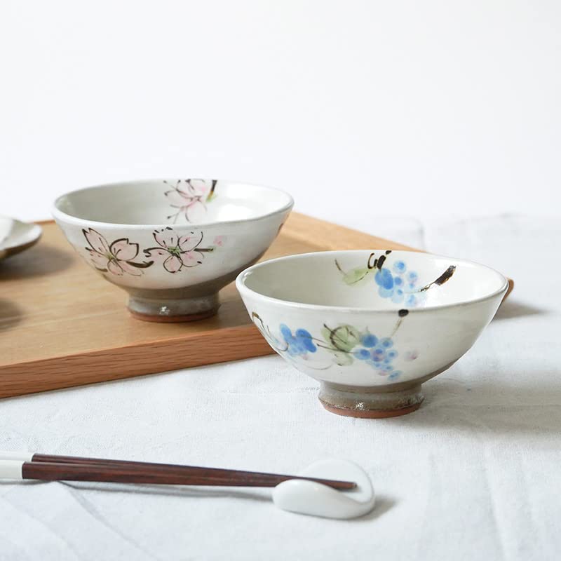 EAST Tafelschale 12cm japanisches Geschirr Kirschblüten (Osttisch) handgemalt