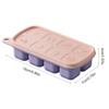 Silicone Ice Cube Tray Multifunctional Silicone Molds Ice Cube Maker Ice Cube Tray Ice Cube Moulds with Lid for Ice