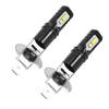 2x H1 6000k Super White 6000lm Drl Led Headlight Bulb Kit High-beam New - JA