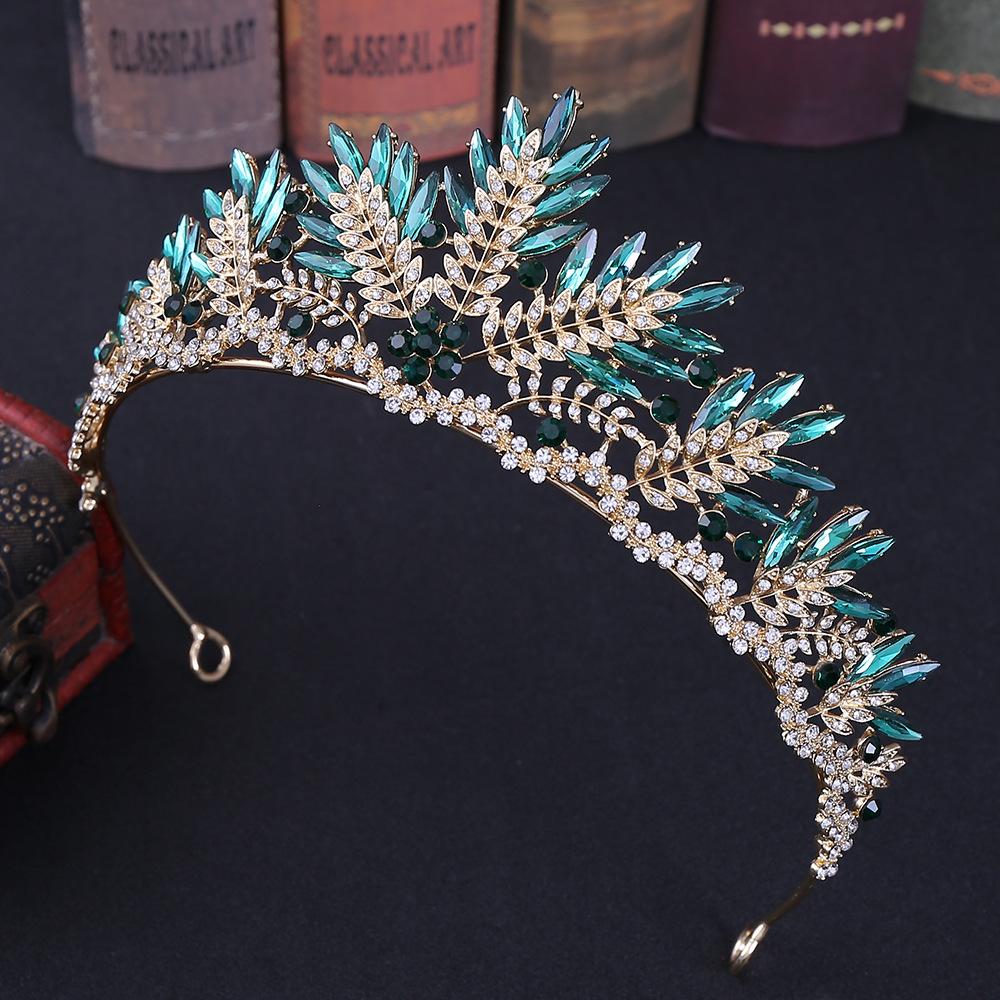 New crystal crown, bridal crown headband, birthday party headdress, bridal jewelry