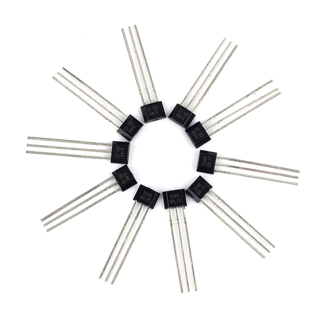 10pcs/lot A3144 3144E OH3144E Hall Effect Sensor SWITCHES TO-92UA 3pin SIP