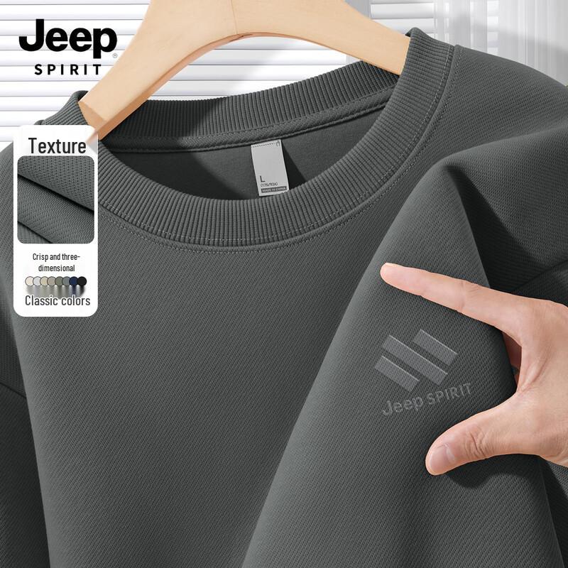 JEEP SPIRIT Herren 2025 Casual Pullover Sweatshirt