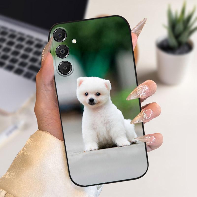 For Samsung Galaxy A17 Case Cover Soft Silicone TPU Shockproof Bumper For GalaxyA17 5G Protective Phone Casing A 17 Cartoon Capa