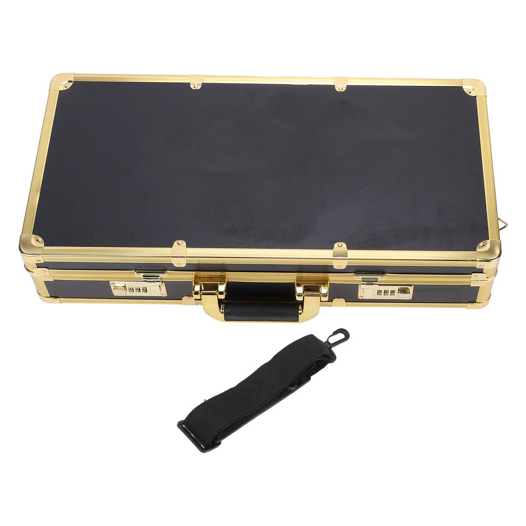 Portable Barber Case Professional Hairdressing Storage Box Organizer Password Case