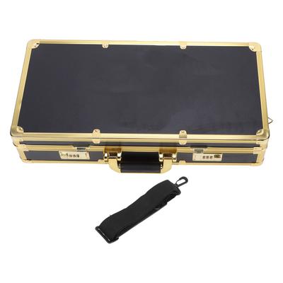 Estuche portátil para peluquero, caja de almacenamiento profesional para peluquería, organizador con contraseña