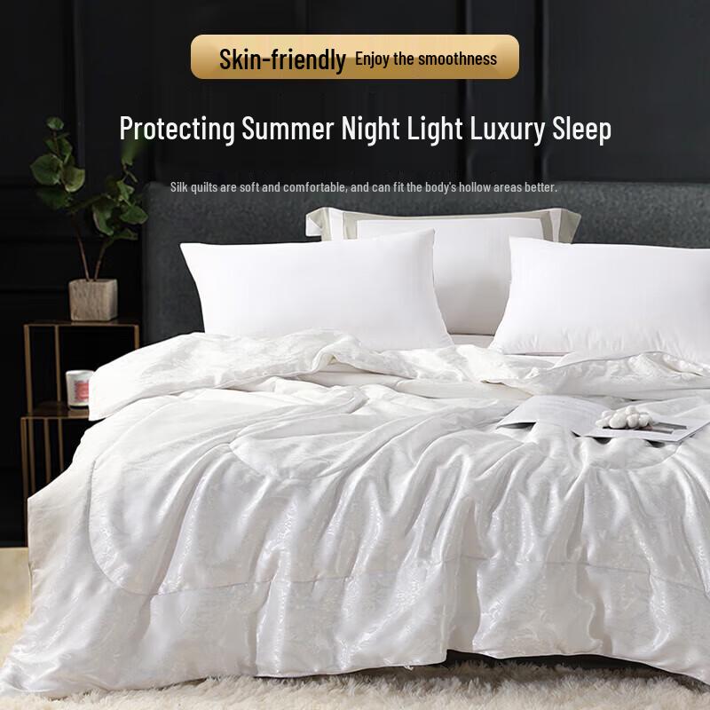 Nanjiren Satin Jacquard Maulbeerseiden-Steppdecke