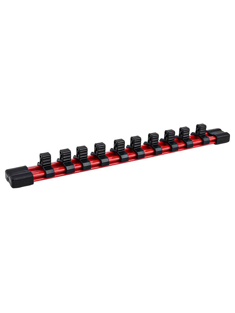 Socket Wrench Holder Adjustable Storage Sleeve Rail Rack Storage Use