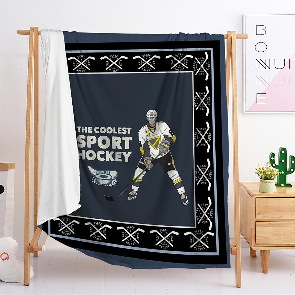 Blanket Flannel Blanket Sports Ball Boxing Football 3D Digital Printing Blanket Blanket
