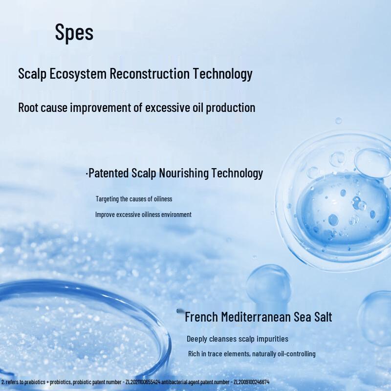 Spes Sea Salt & Hyaluronic Acid Oil Control Hair Set