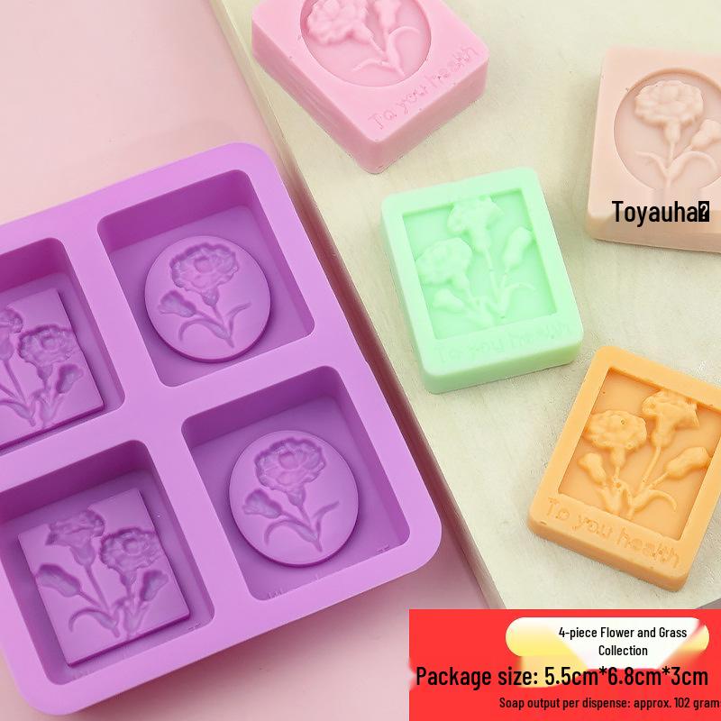 Silicone Soap Mold Making Set for DIY and Children's Homemade Breast Milk Soap