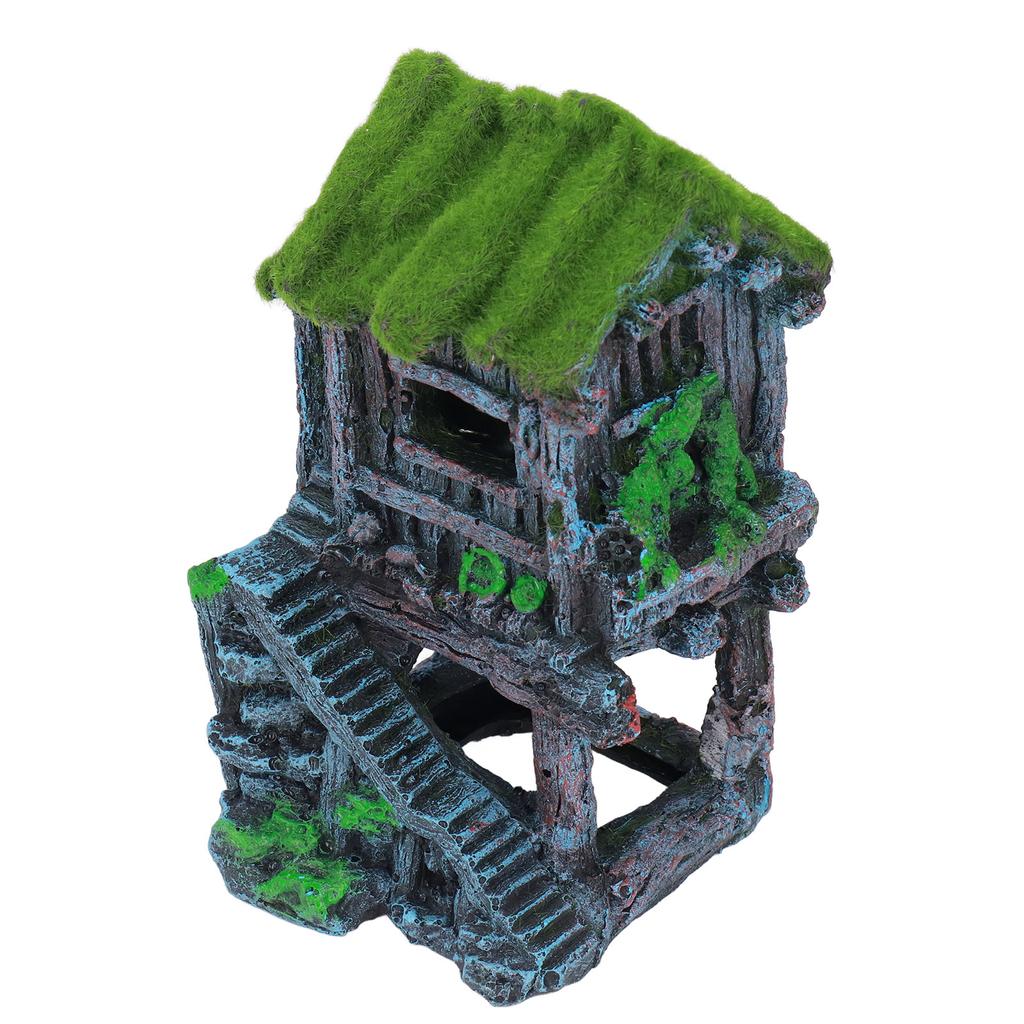 Akvarijní pryskyřice Pavilon Ornamenty Živé realistické detaily Bezpečná pryskyřice Pavilon akvária s rybami Terénní úpravy pro dekoraci