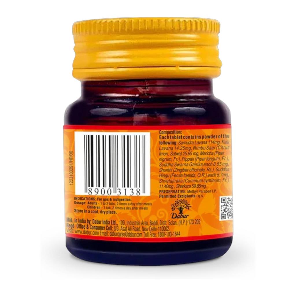 Dabur Hingoli Tablet 90 Tablets Pack for Healthy Digestion and Gas Relief