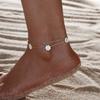 316L Stainless Steel New Fashion Jewelry Seashells Daisy Flowers Charm Necklaces Bracelets Earrings Anklets Chain For Women